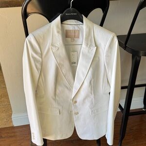 Banana Republic Women's Cream Blazer